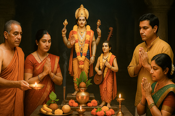 Narada Jayanti Puja Vidhi (Puja Procedure)