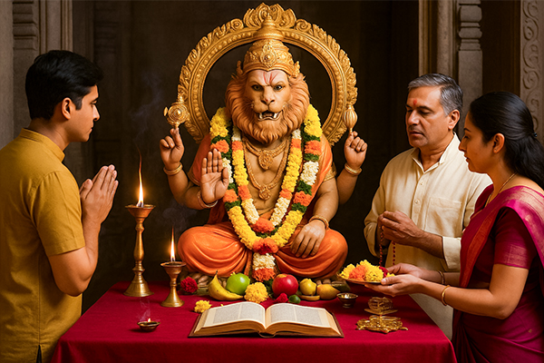 Narasimha Jayanti Puja Vidhi (Puja Procedure)
