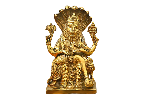 Narasimha Statue in Brass