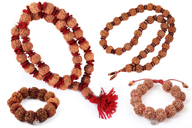 Nepali Rudraksha Kanthas & Bracelets