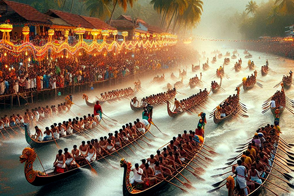 Onam is a traditional festival originated from Kerala