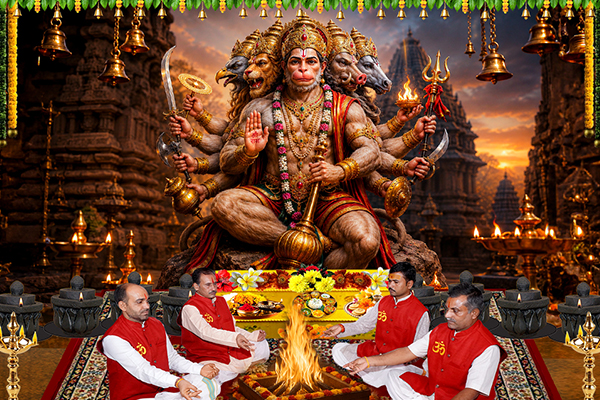 Panchmukhi Hanuman Puja – 11,000 Chants