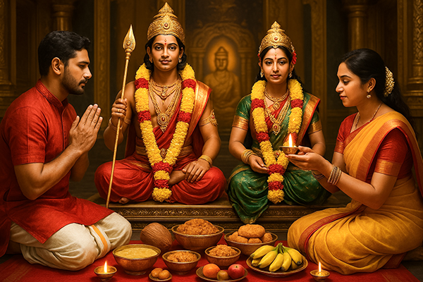 Panguni Uthiram Vrat Vidhi (Fasting Procedure)