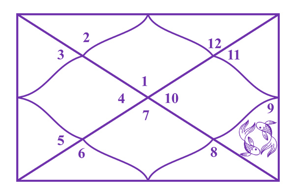 Pisces in the 9th House