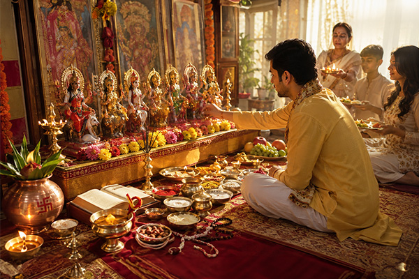 Puja Vidhi at Home 