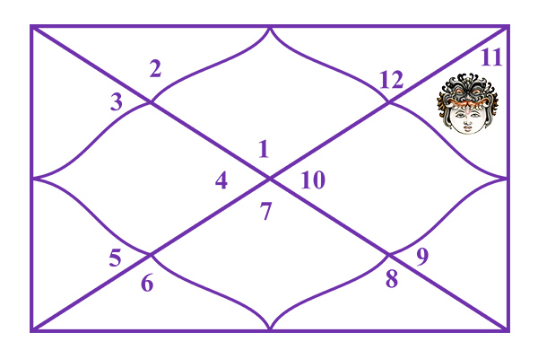 Rahu in the 11th House