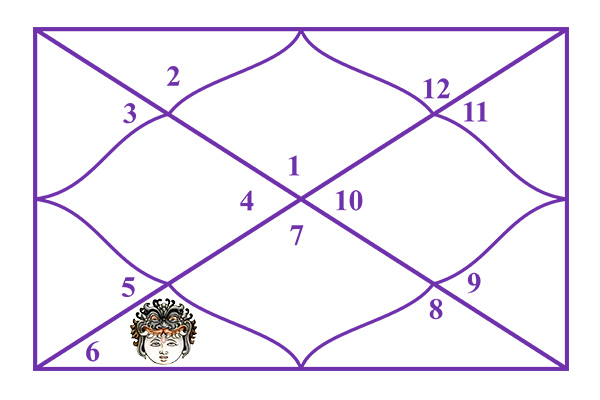Rahu in the 6th House