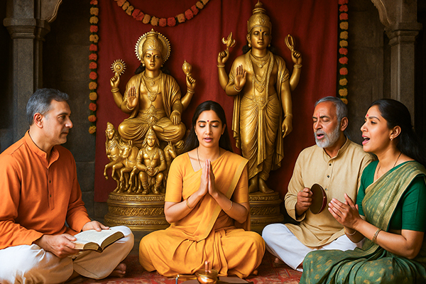 Recitation of Sacred Texts and Bhajans