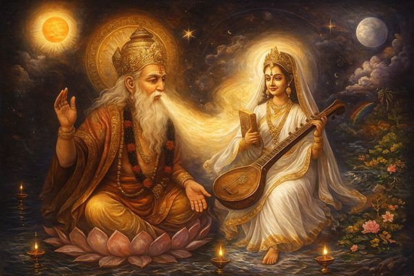 Saraswati Cosmic Order