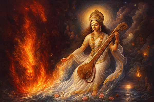 Saraswati Vadavagni Fire