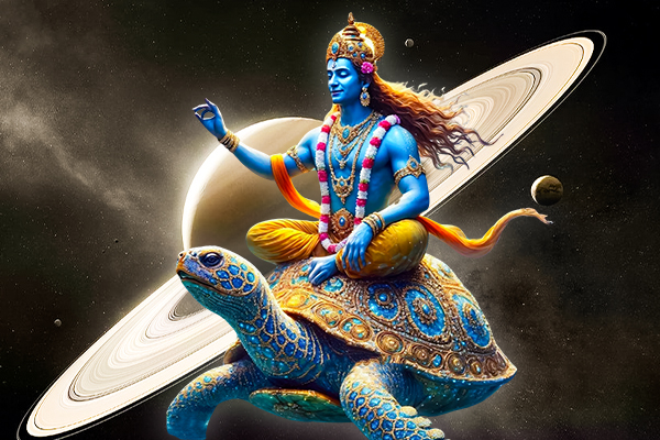Saturn (Shani Graha) - Kurma (Tortoise) Avatar