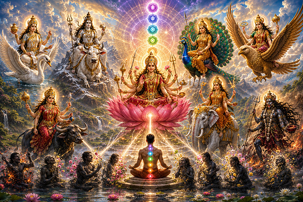 Spiritual Lessons from the Saptamatrikas 