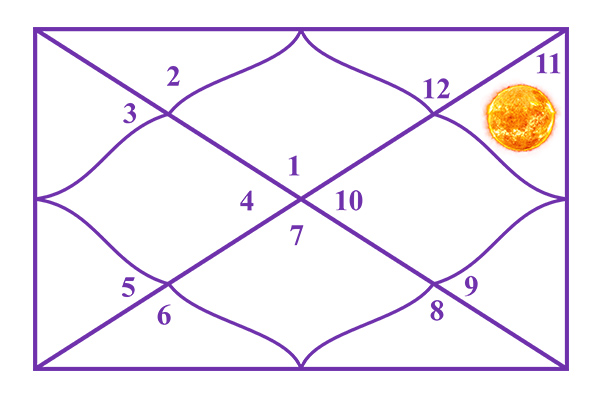 Sun in the 11th House