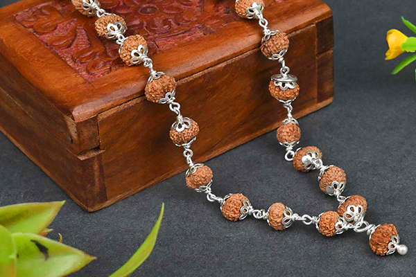 Surya Radiance mala in silver