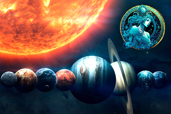 The 9 Planets in Aquarius (Kumbha Rashi)