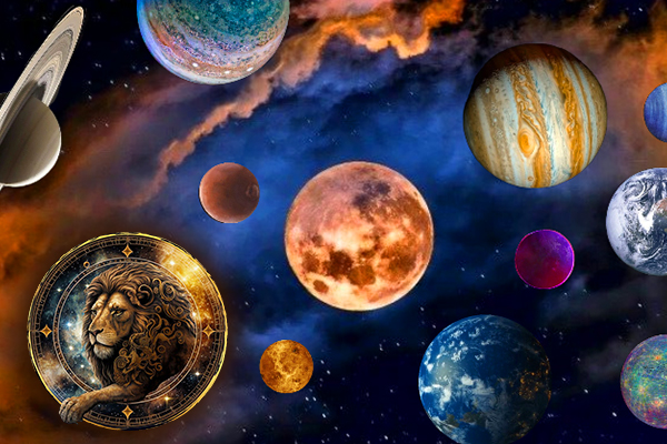 The 9 Planets in Leo (Simha Rashi)