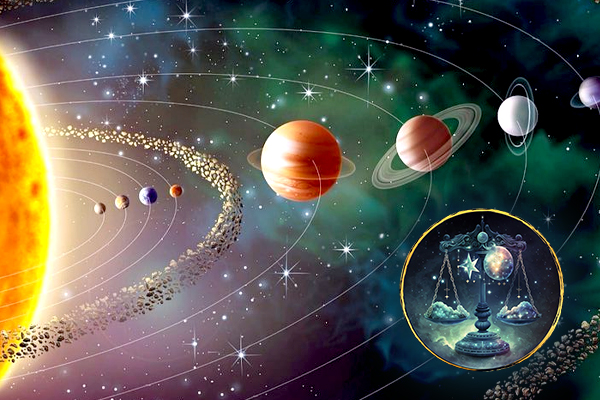 The 9 Planets in Libra (Tula Rashi)
