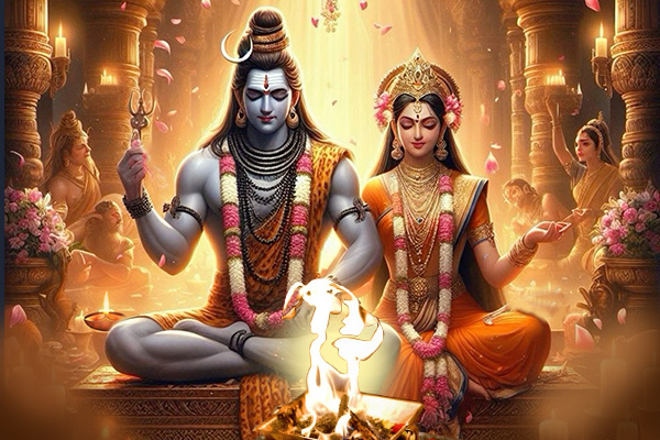 The Story of Shiva’s Love to Parvati