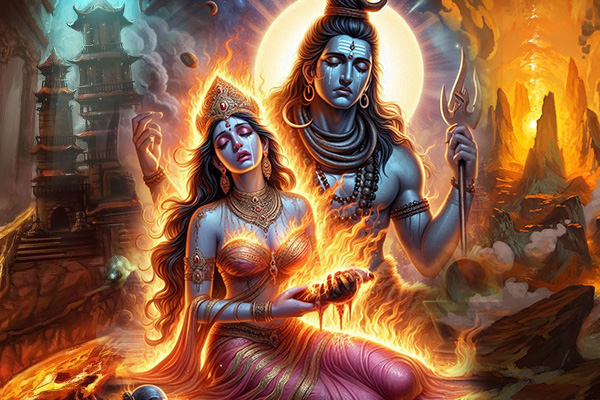 The Story of the Immolation of Sati