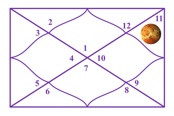 Venus in the 11th House