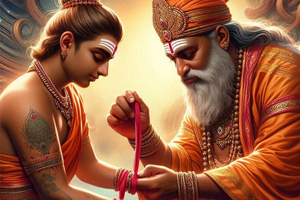 Guru Shishya Celebrating Raksha Bandhan