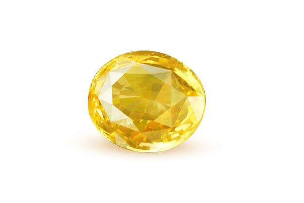 Yellow Sapphire (Pukhraj) Stone
