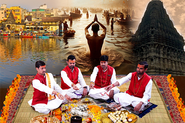 Shradh Puja at Trimbakeshwar