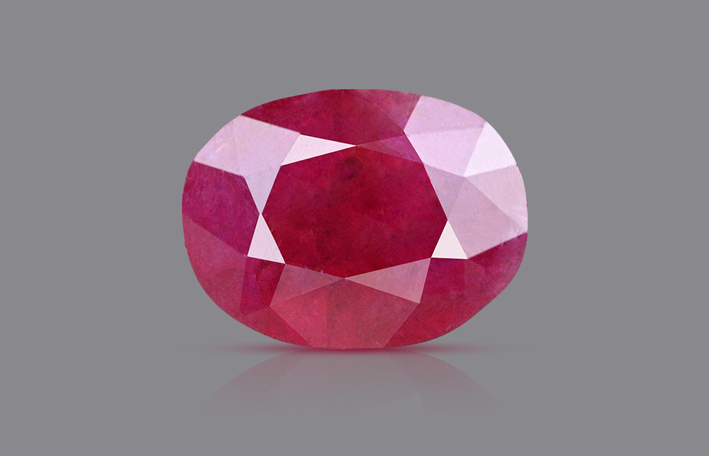 Natural Burma Ruby with certificate
