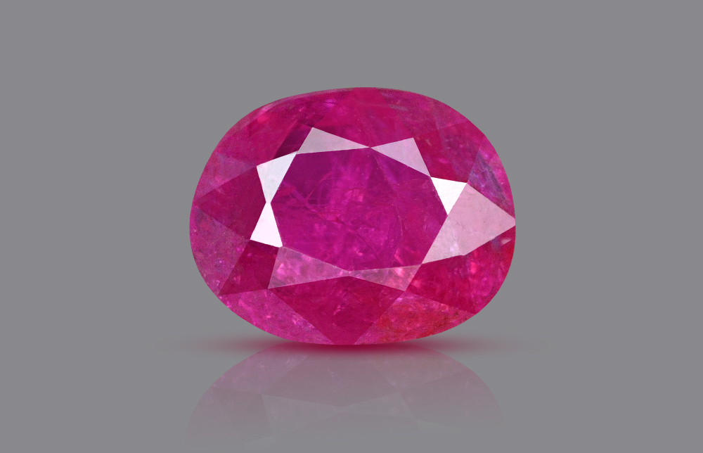 Natural Burma Ruby with certificate