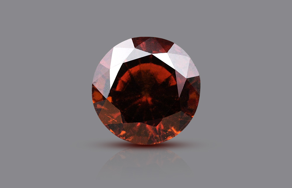 Natural Hessonite Garnet with certificate