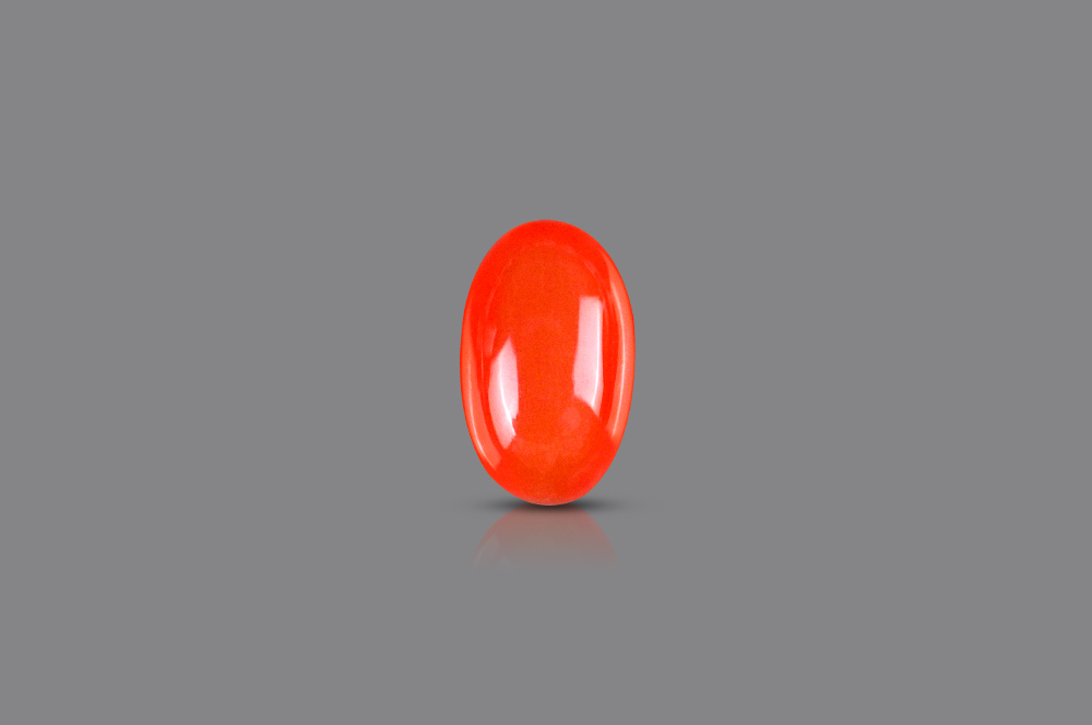 Red Italian Coral - 3.75 Carats -Design I