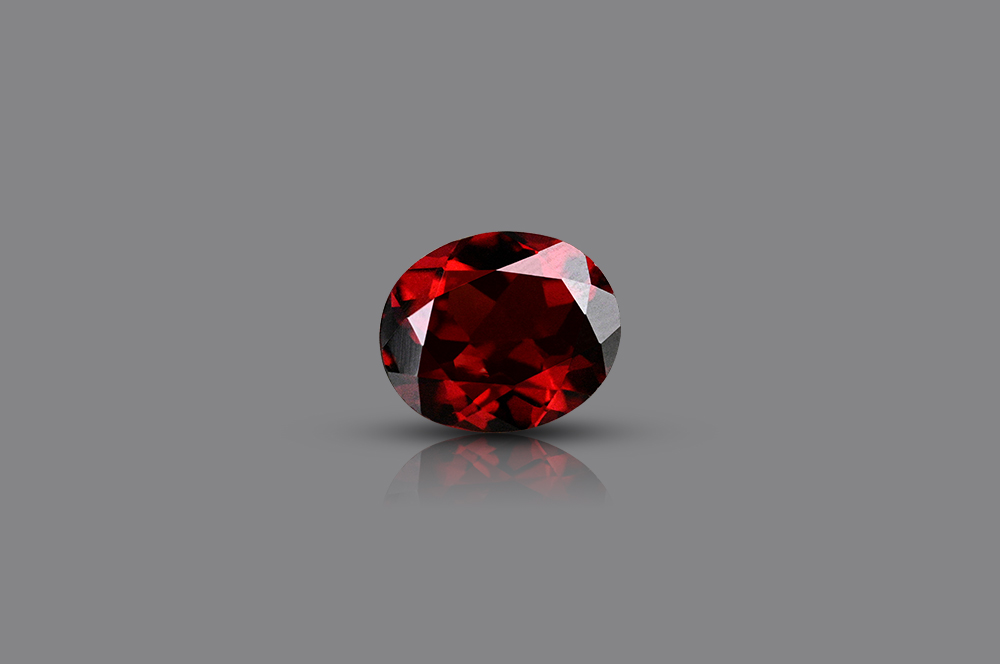 Red Garnet 3.66 Carats
