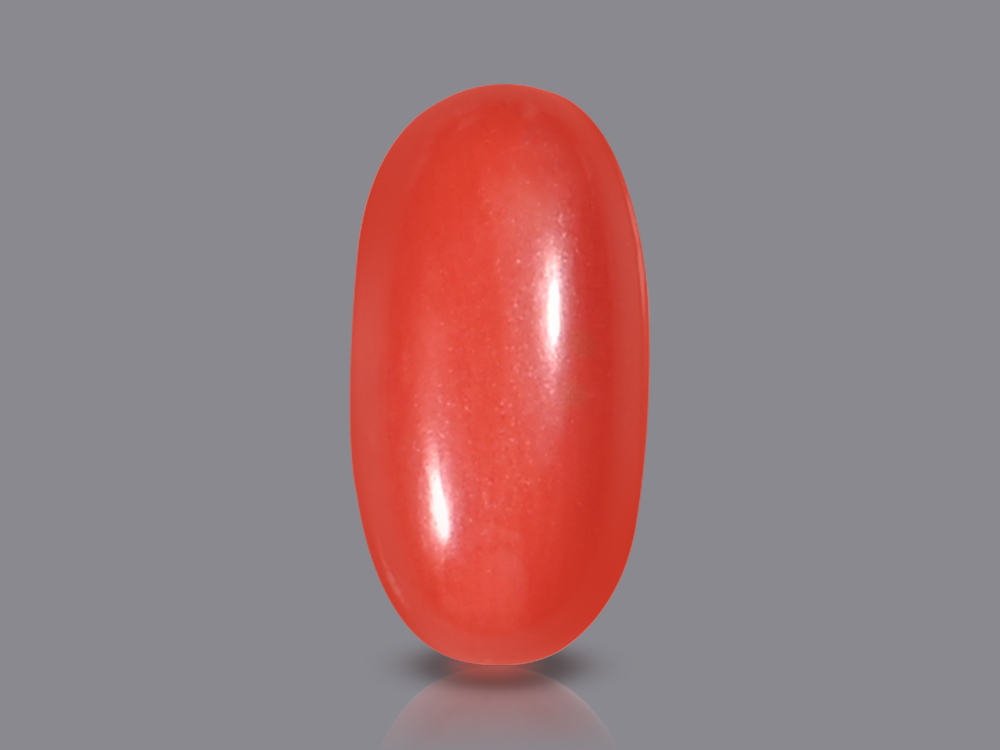 Red Italian Coral Stone - 5.60 Carats