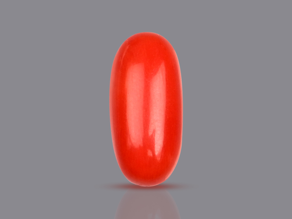 Red Italian Coral Stone - 6.30 Carats