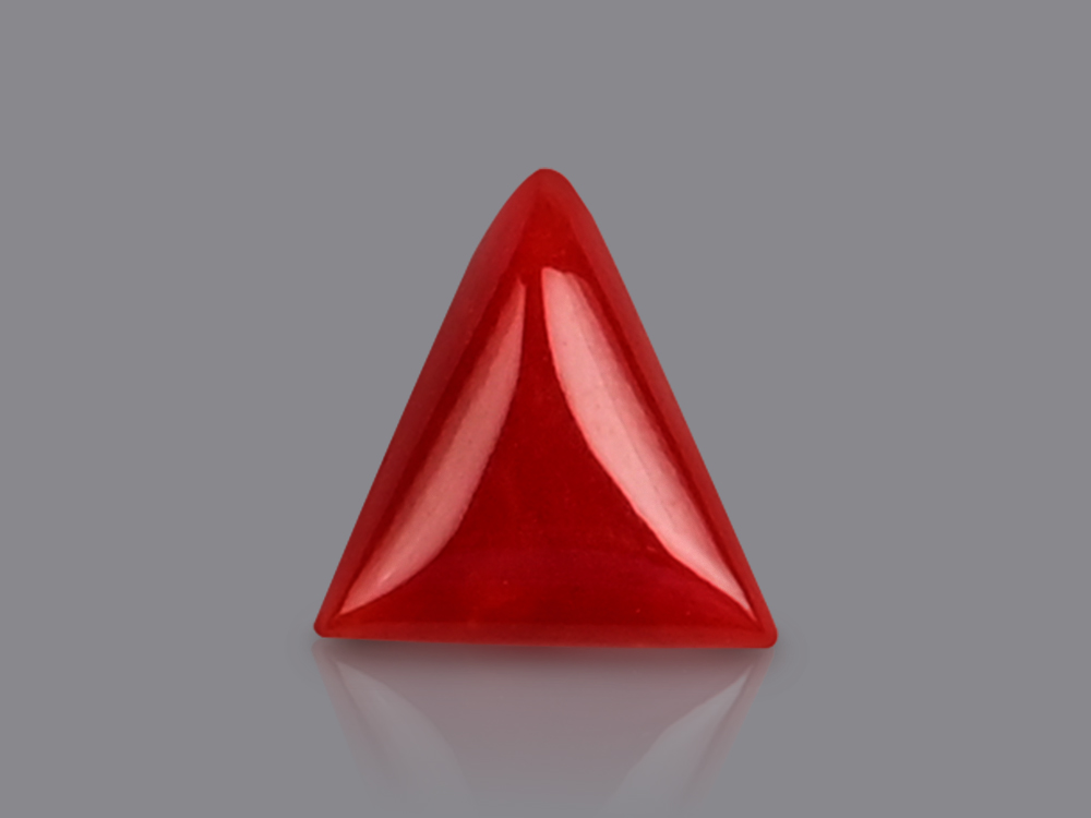 Italian Coral Triangular - 3.15 Carats