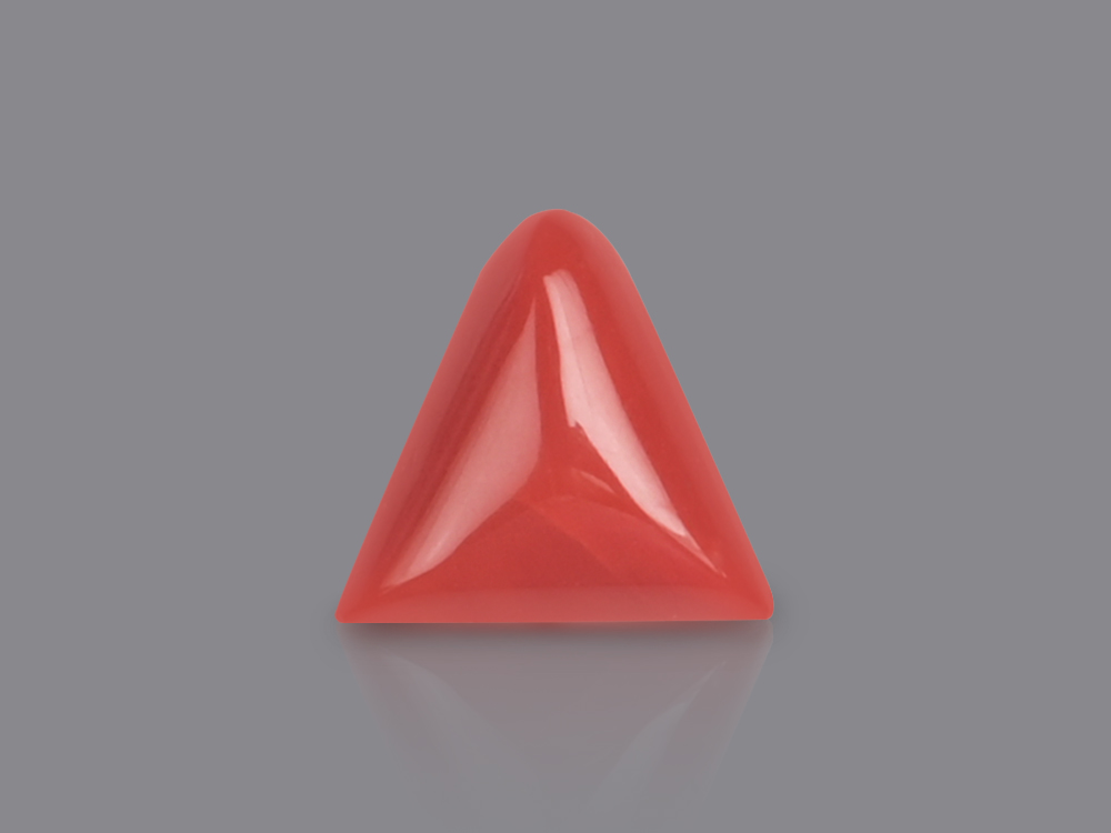 Italian Coral Triangular - 5.35 Carats