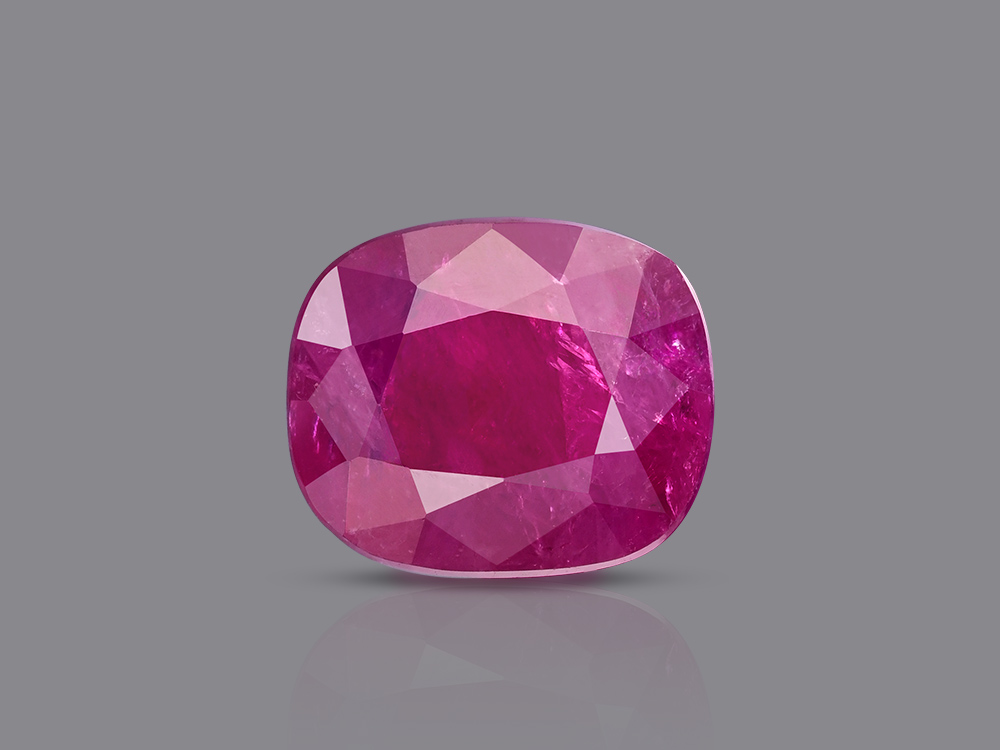 Natural Old Burma Ruby - 5.89 Carats