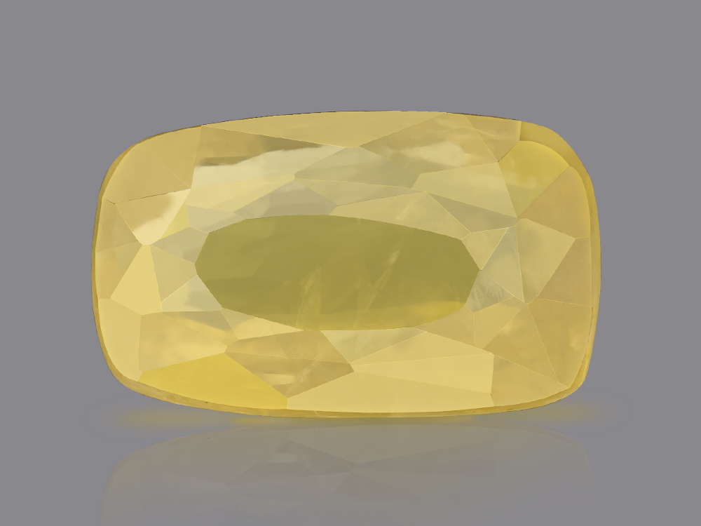 Yellow Sapphire - 4.11 Carats