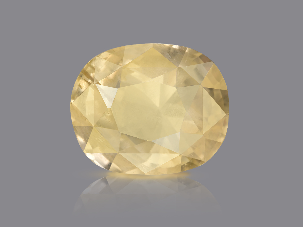 Yellow Sapphire -4.30 Carats