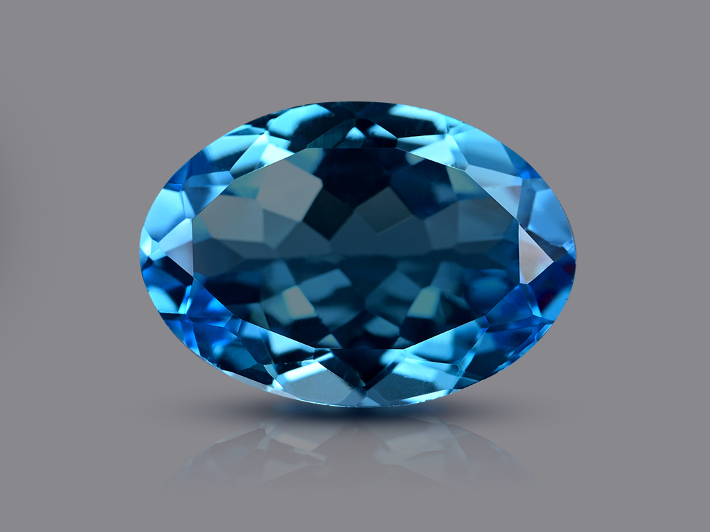 Blue Topaz Stone - 5.90 Carats