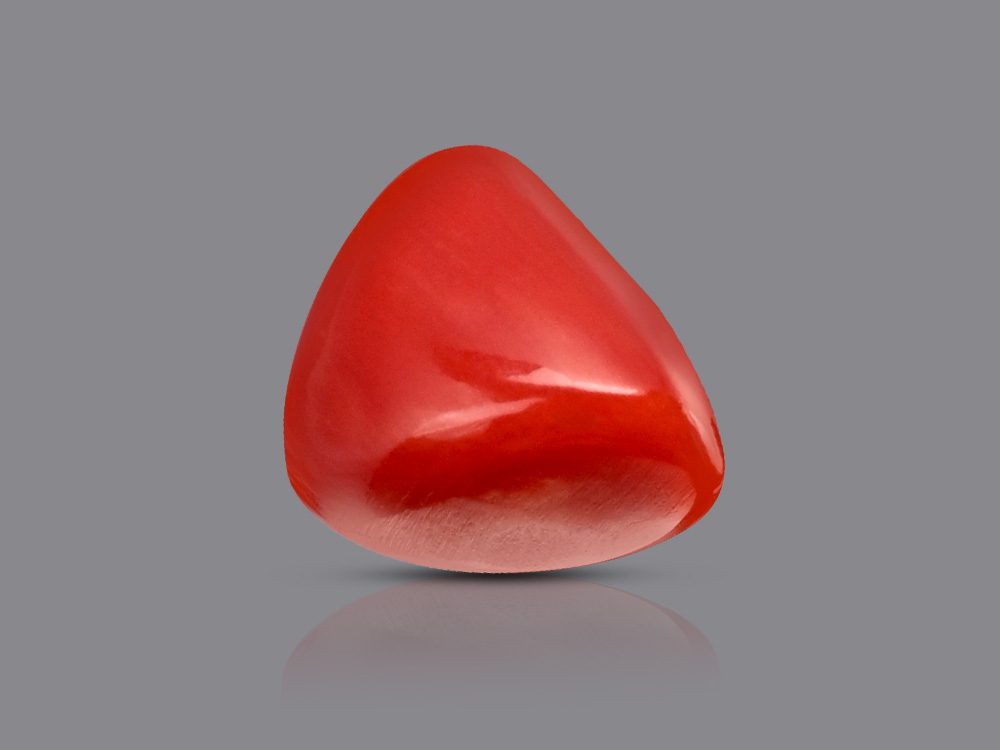 Red Italian Coral Stone - 4.40 Carats