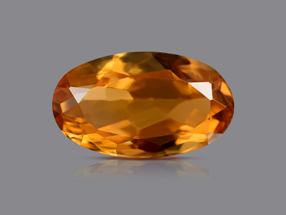 Yellow Citrine Gemstone - 4.60 Carats