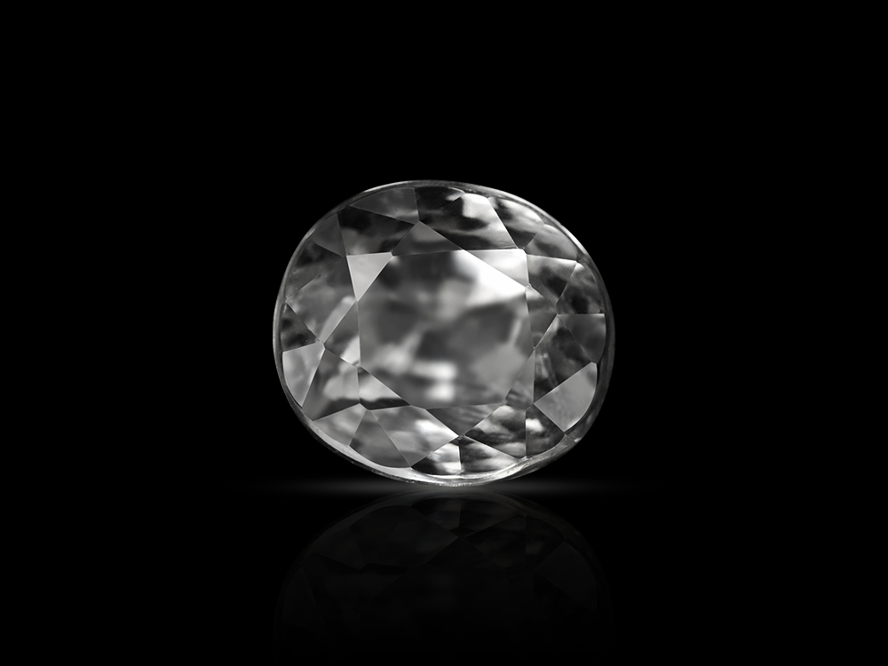White Zircon - 3.40 Carats