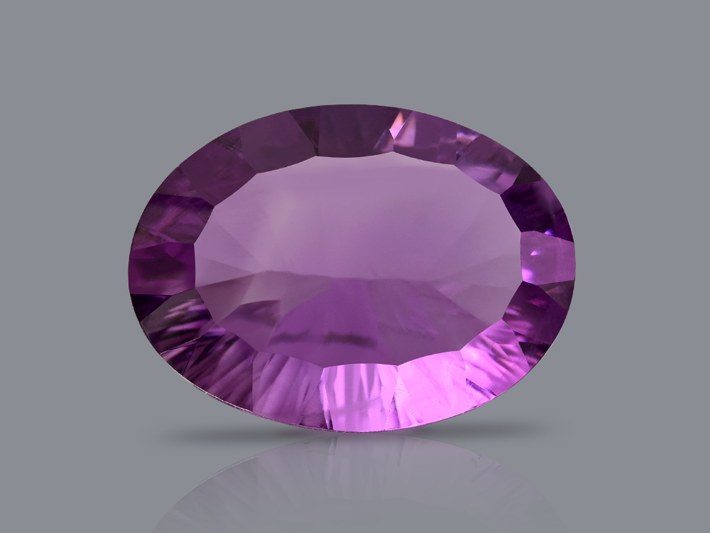 Amethyst Superfine Cutting Gemstone - 9 Carats