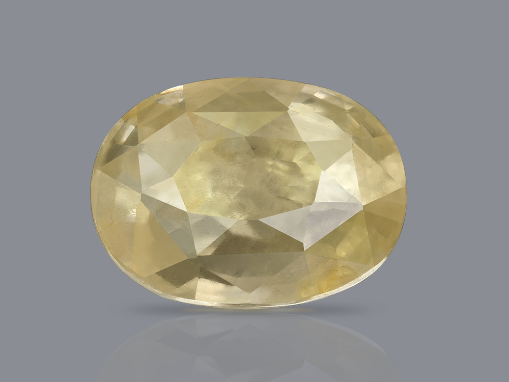 Yellow Sapphire Gemstone - 5.15 Carats