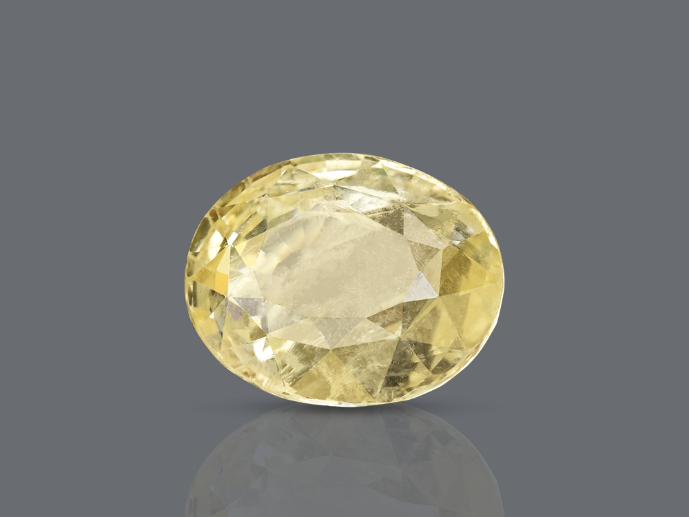 Yellow Sapphire Stone- 8.05 Carats