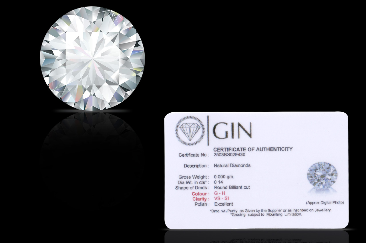 Diamond - 0.14 Cents -II