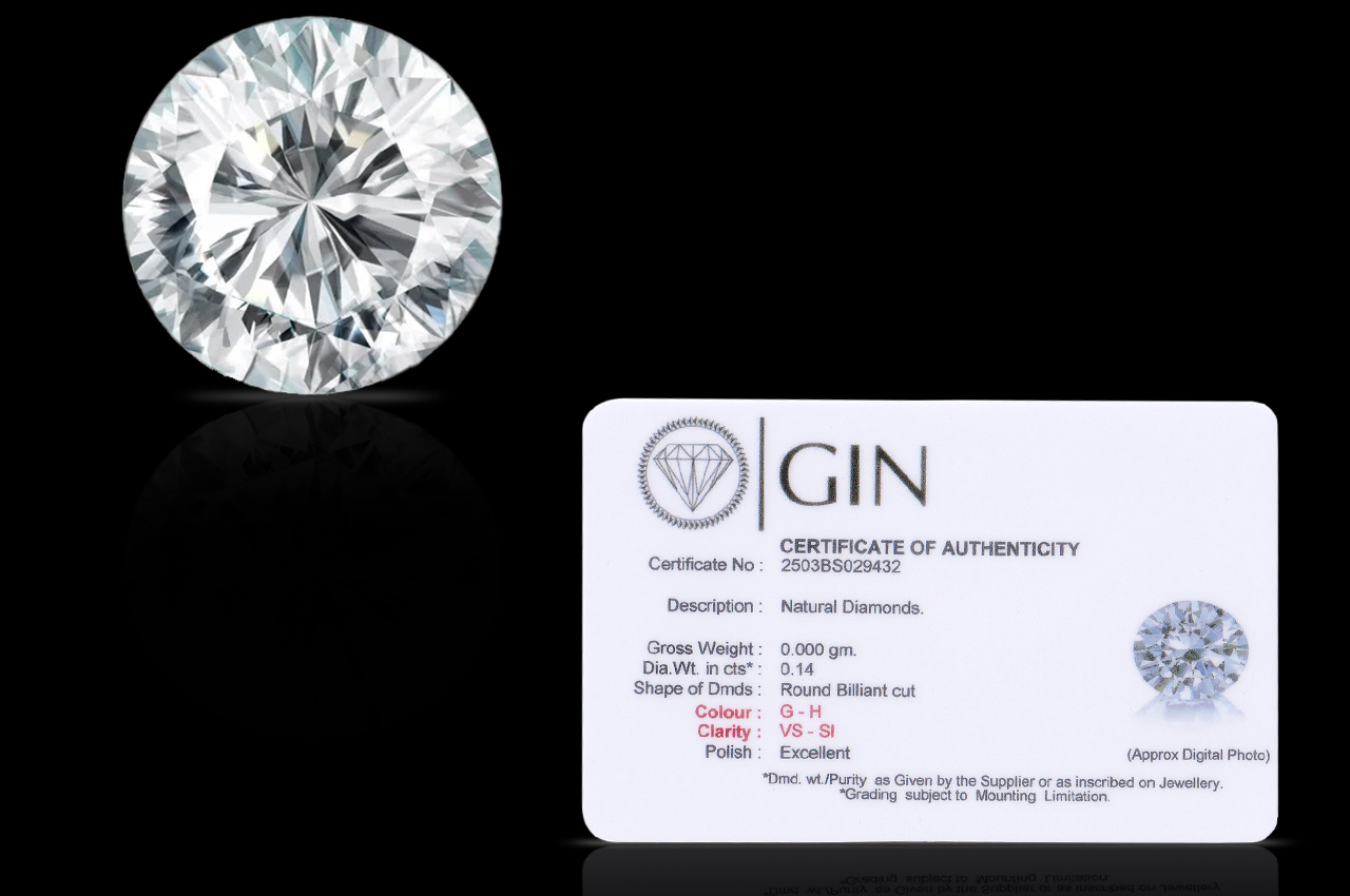 Diamond - 0.14 Cents -III