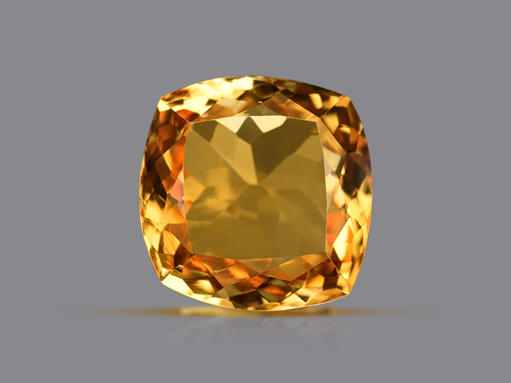 Yellow Citrine Stone - 7 Carats