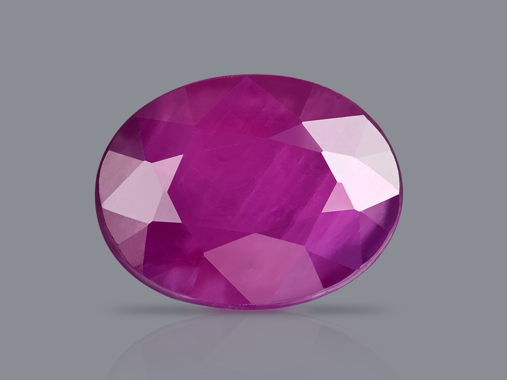 Indian Ruby Gemstone - 7.30 Carats